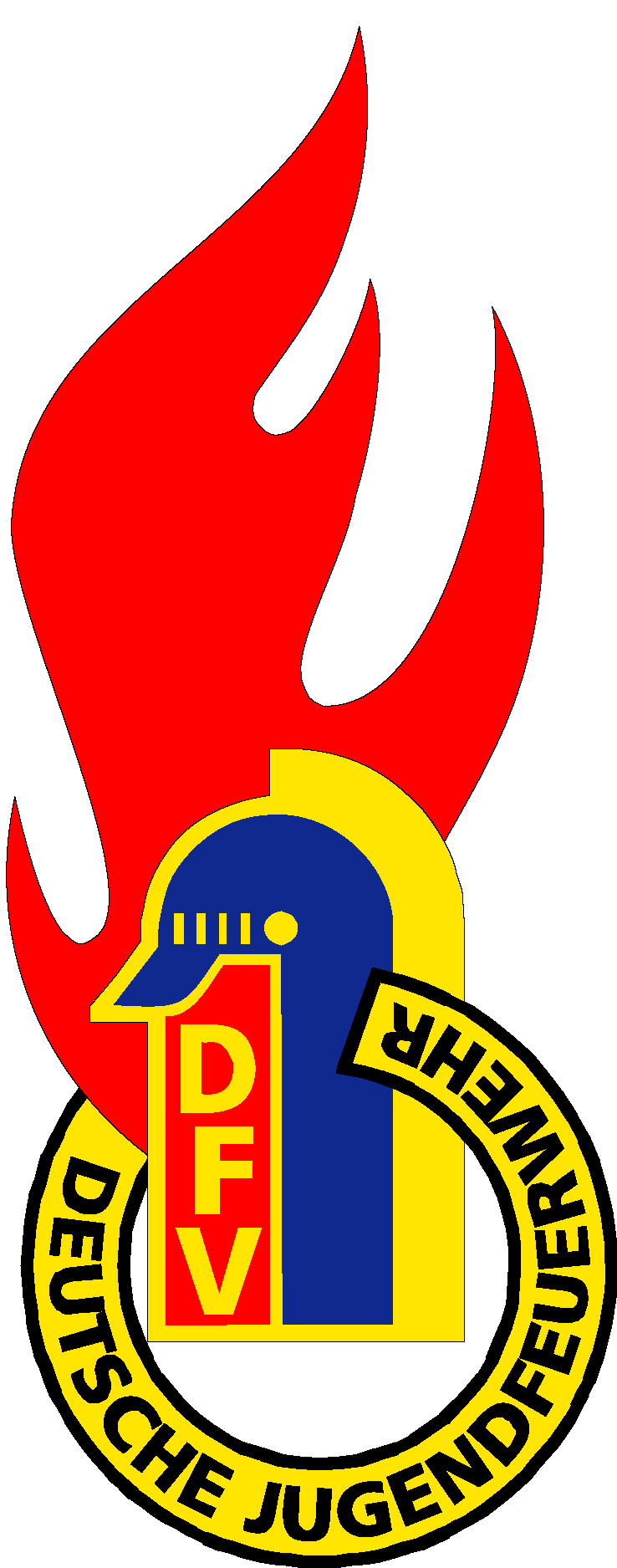 Deutsche Jugendfeuerwehr Logo Vector Logo